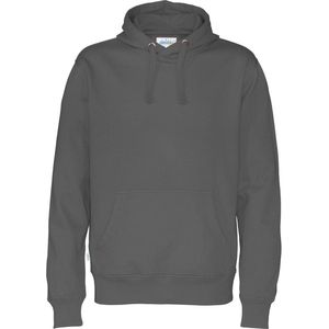Cottover HOODIE MAN - GOTS GECERTIFICEERD 141002 - Antraciet - 3XL