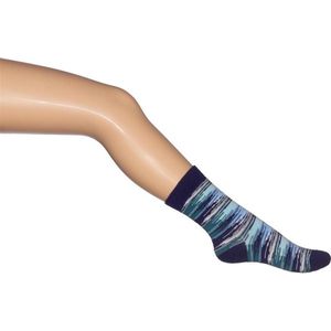 Worn-Out Stripes Sock