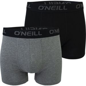 4-Pack O'Neill Heren Boxershorts 901002-6869 - Antraciet / Zwart - Maat S