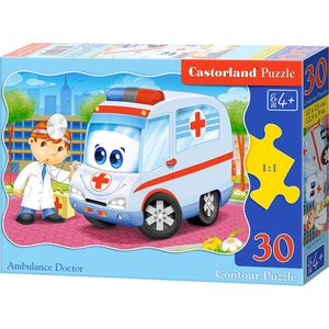 Castorland Legpuzzel Ambulance Doctor 30 Stukjes