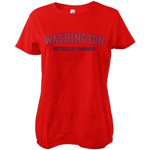 Washington District Of Columbia Girly Tee Damen T-Shirt Red-S
