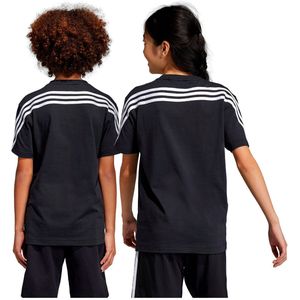 adidas - Future Icons 3-Stripes - T-shirt - Zwart - Kinderen
