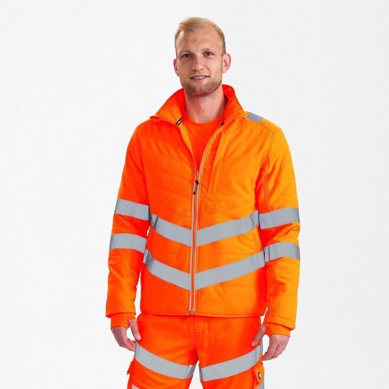 Engel - Safety - Gewatteerde Jack - Hi-vis Orange