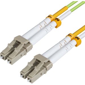 Microconnect FIB551010 InfiniBand en Glasvezelkabel 10 m LC Groen