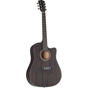 Red Hill AF-386CE Hand Rubbed Dark Brown - Akoestische gitaar