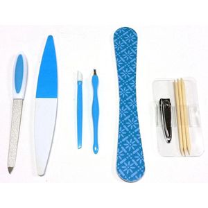 Rojafit Budget Manicureset - 9 Delig - Blauw