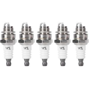 Bougies 5 stuks L7T - Gemakkelijk te installeren - IJzermateriaal - BM6A Bougie voor BM6A BPMR7A RCJ6Y RCJ7Y WSR5F - Geschikt voor 33cc-49cc Trimmer Blower .