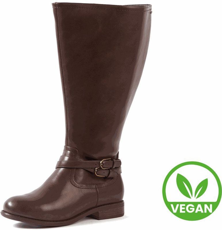 3XL laarzen met brede kuit - model Lise. DK Bruin24. 42