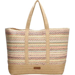 PE-Florence Natural life Shopper - Beige Multi