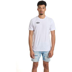 Umbro Wardrobe Elba T-shirt Met Korte Mouwen Wit S Man