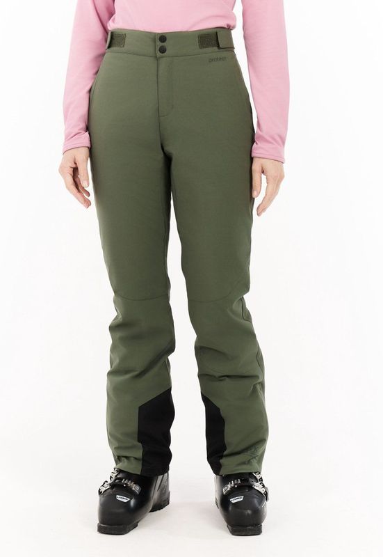 Protest Prtvoleta - Skibroek Dames - Zak met rits - Verstelbare schouderbanden - Waterkolom 10K – Thyme