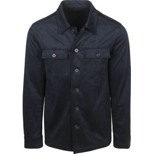 Suitable Pasetta Overshirt Donkerblauw (navy) - Maat S - Heren