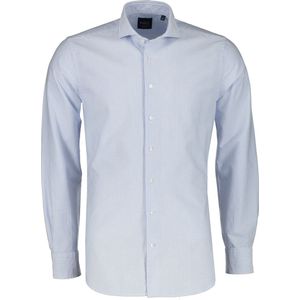 Nils Overhemd - Slim Fit - Blauw - M