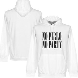 No Pirlo No Party Hooded Sweater - XL