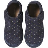 Vertbaudet - Klittenband Slofjes - Indigoblauw - Leer