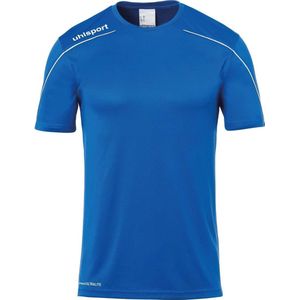 Uhlsport Stream 22 Shirt Korte Mouw Azuur Blauw-Wit Maat 3XL
