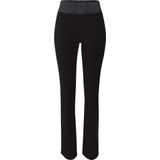 FREEQUENT - FQSHANTAL - Bootcutbroek - Zwart - Met Elastische Taille