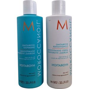 Moroccanoil Hydrating Twin Pack Shampoo 250ml + Conditioner 250ml