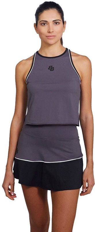 Belenberbel - Selene - Mouwloos T-shirt - Grijs - Vrouw