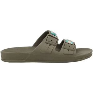 Cacatoès - Jericoacoara - Sandalen - Kaki - Voor Vrouwen en Kinderen