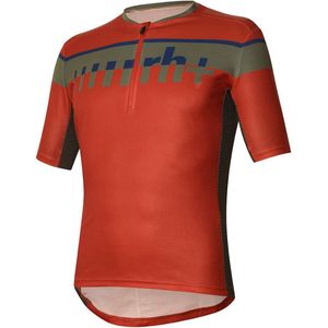 Rh+ Mtb Jersey Met Korte Mouwen Oranje XL Man