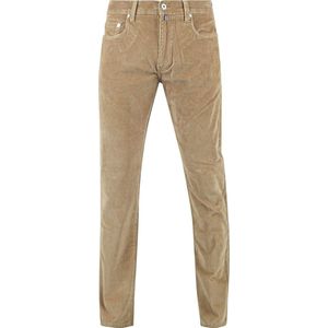 Pierre Cardin Broek Lyon Future Flex Corduroy Beige - Maat W 31 - L 34 - Heren - Jeans