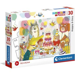 Clementoni Supercolor 20264 puzzel Legpuzzel 30 stuk(s) Dieren