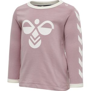Hummel - Longsleeve Flipper T-Shirt - Woodrose - Kinder