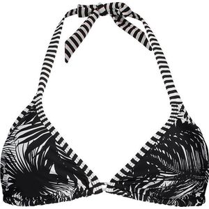 Shiwi Triangle top graphic leaves - snow white - 36