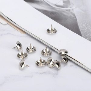 Upholstery Nail - 300Pcs - Silver Plated - Retro Iron - Decoratieve Studs - 9MM - Meubel Accessoires - Cadeau Box
