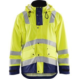 Blaklader Regenjas High Vis LEVEL 2 4302-2003 - High Vis Geel/Marineblauw - XXXL