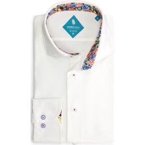 District Indigo Performance Overhemd White