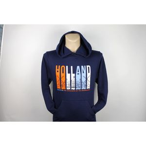 Hoodie Holland Discovery blauw