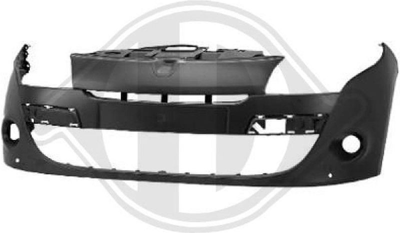Renault - Megane III - Voorbumper - Geschikt voor Hatchback - Bouwjaar 2008-11 tot 2023-10-29