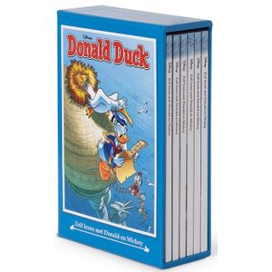 Disney Donald Duck - Zelf Lezen Box - verzamelbox - met 6 pockets