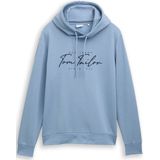 TOM TAILOR - Sweatshirt - Marine - Capuchon