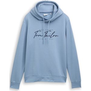 TOM TAILOR - Sweatshirt - Marine - Capuchon