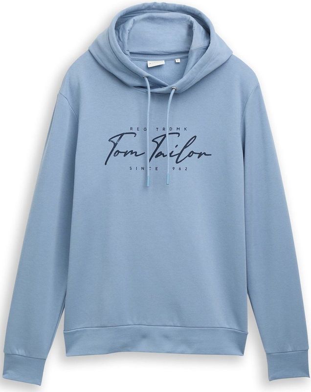 TOM TAILOR - Sweatshirt - Marine - Capuchon