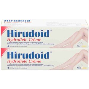 Healthypharm Hirudoid Hydrofiele Crème - 2 x 100 gr