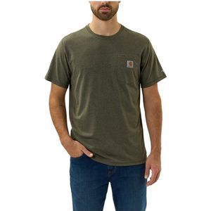 Carhartt Force Flex Pocket T-Shirts S/S Basil Heather-XL