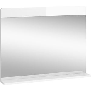 Vicco Izan Badkamerspiegel – 80.1 x 62 cm met plank Wit met plank