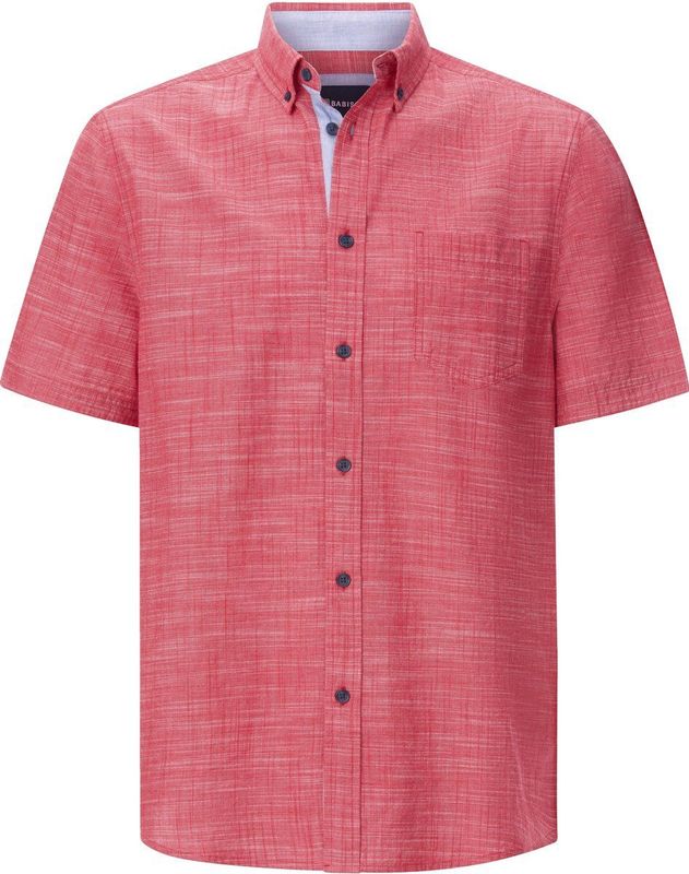 Babista - BELLAVERO - Overhemd - Rood - Korte Mouwen