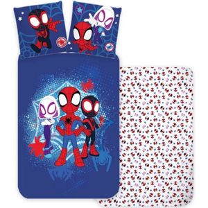 Spiderman - City Adventures - Dekbedovertrek - 100 x 135 cm