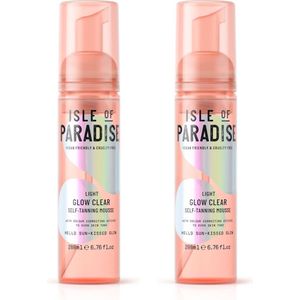 Isle of Paradise - Light Glow Clear Self Tanning Mousse 400 ml