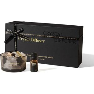 Crystal Diffuser Geurstenen – English Pear & Freesia – Luxe Geurstokjes Alternatief – Inclusief Geurolie – Decoratief Cadeau – Aromatherapie Diffuser
