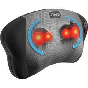 Multifunctioneel Massagekussen Rug Schouders Lage Rug Benen Warmtefunctie - Draagbaar Knie massage apparaat