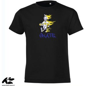 Klere-Zooi - Skate - Kids T-Shirt - 104 (3/4 jaar)