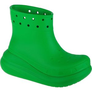 Crocs Classic Crush Rain Boot 207946-3E8, Vrouwen, Groen, Regenlaarzen, maat: 42/43