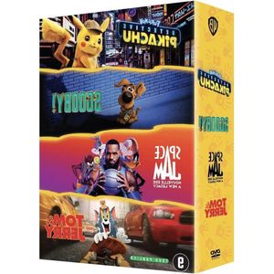 SPACE JAM A NEW LEGACY SCOOB TOM & JERRY DETECTIVE PIKACHU DVD (NL Versie) - Family Fun Entertainment