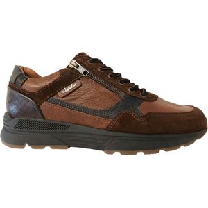 Australian Sneaker Connery Wijdte H 15.1646.03-D43 Cognac Black